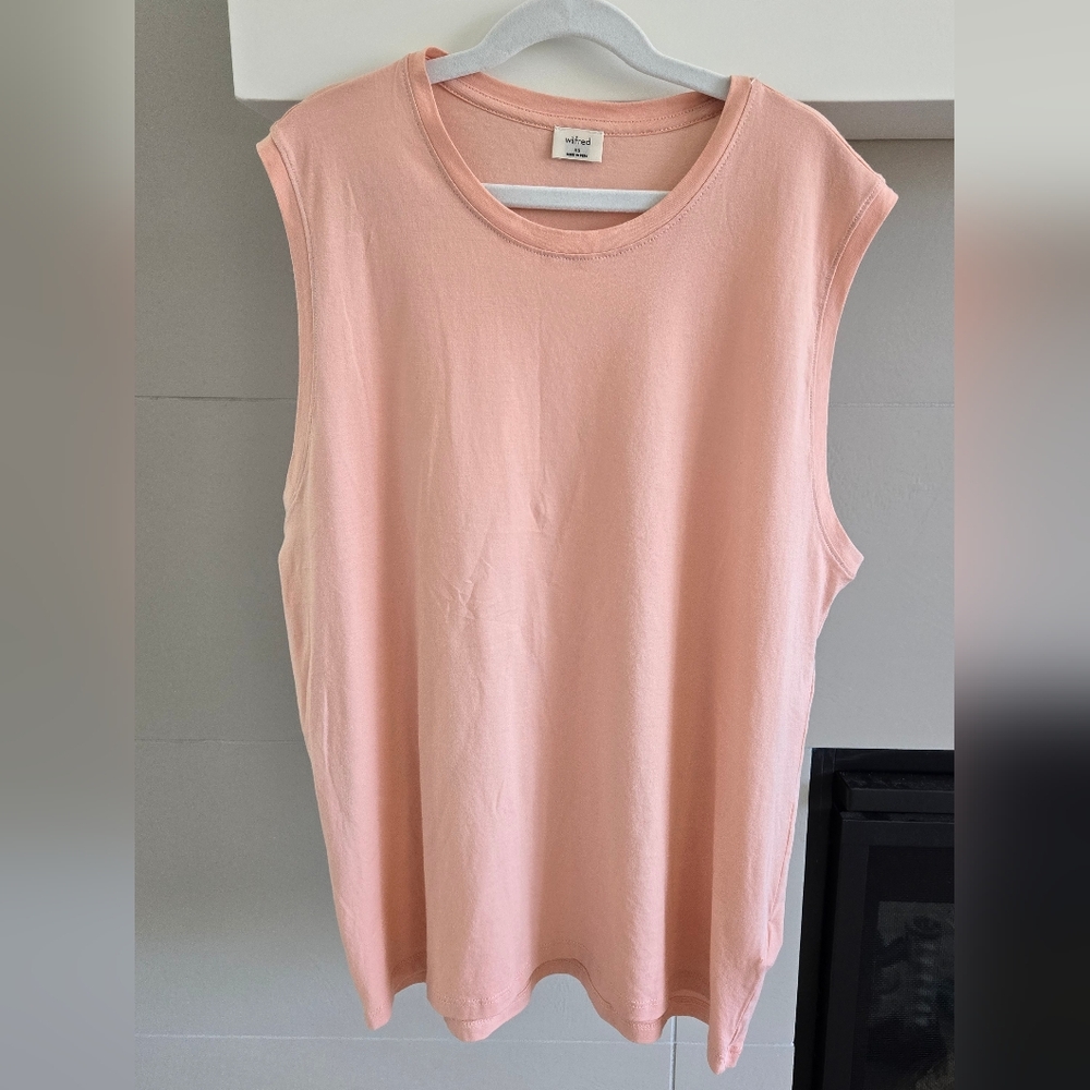Wilfred | pink tank top, size XS